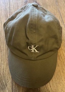 Czapka bejsbolówka Calvin Klein khaki rozm S