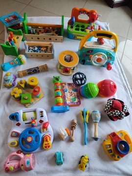 Zestaw zabawek drewnianych, ,Montessori 