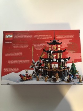 LEGO świątynia ninjago 4002021 unikat nowe klocki