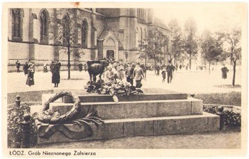 ŁÓDŹ- Grób Nieznanego Żółnierza- ca. 1935