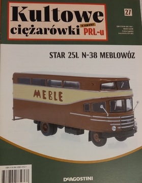 Star 25 L meblowóz kultowe ciężarówki 
