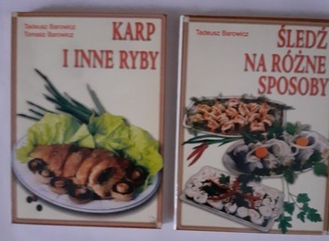 Karp i inne ryby oraz Śledź na różne sposoby 