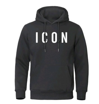 Bluza męska z napisem ICON 