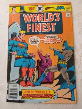 DC World's Finest Batman Superman NR 240 ROK 1976