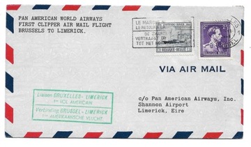 Pierwszy lot Belgia - Irlandia 17.6.1946
