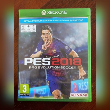 Gra na Xbox one PES 2018