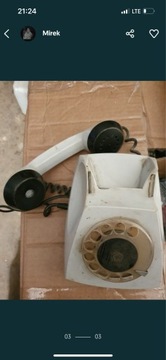 Zabytkowy telefon