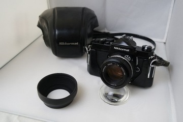 Obiektyw Nikon 50mm F1.4 Aparat Body Nikkormat
