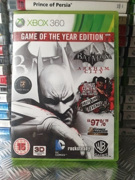 Xbox 360 Batman arkham city goty PL 