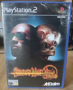 Shadow Man: 2econd Coming PS2 CIB 3xA