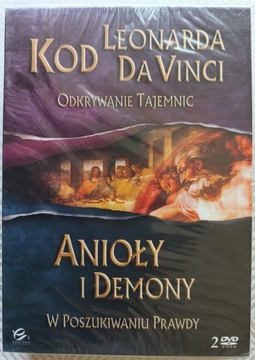 KOD LEONARDA DA VINCI/ANIOŁY I DEMONY-2DVD (FOLIA)