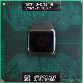 Procesor mobilny Intel Pentium T4300