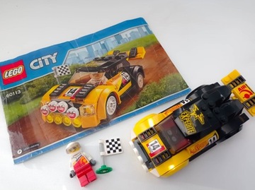 LEGO 60113 City - Samochód wyścigowy. Komplet.