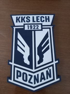 Lech Poznań herb logo 30cm prezent 