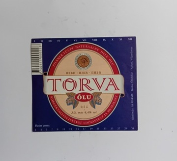 Etykieta piwa z Finlandii