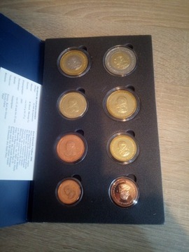 Watykan monety euro , próba z 2006 roku-zestaw