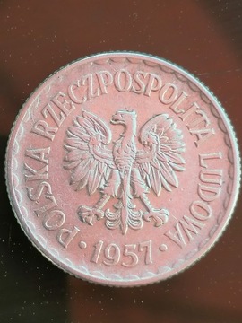 1 złoty 1957 (Bardzo rzadka!!!) 