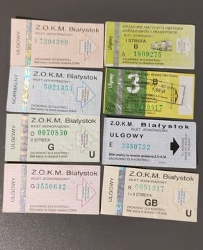 Bilety miejskie Białystok ZOKM PKM KM
