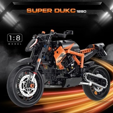 Nowe klocki technic motocykl KTM SUPER DUKE 1290