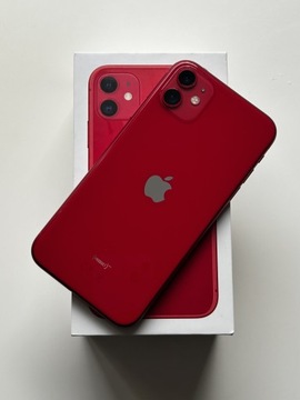 iPhone 11 64GB 5G RED Komplet Zadbany Bez Blokad