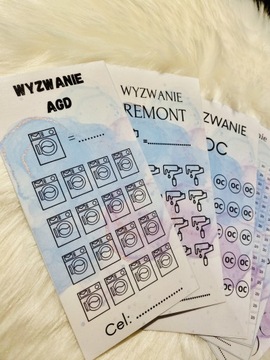 wyzwania laminowane AGD