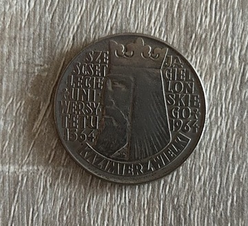 10 zł złotych Kazimierz Wielki 1964 r wypukły