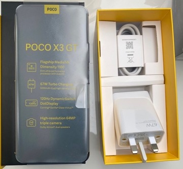 Xiaomi Poco X3 GT (5G) 8/256 GB + MiWatch Lite