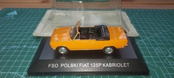 FSO Polski Fiat 125p kabriolet 1:43 Dea LegendyFSO