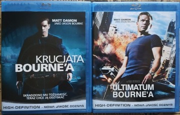 Bourne Kolekcja Blu-ray Części 2-5