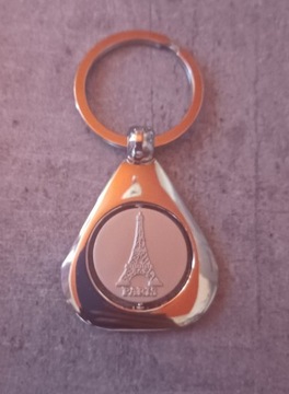 Brelok PARIS wieża Eiffela & Łuk Triumfalny 
