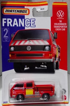 MATCHBOX 90 Volkswagen Transporter Crew Cab