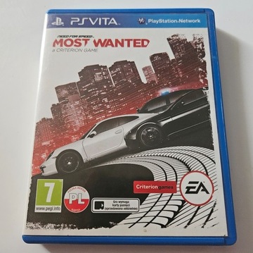 NFS: Most Wanted - PS VITA - Po Polsku