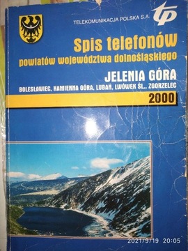 Książka telefoniczna woj dolnośląskie Jelenia Góra