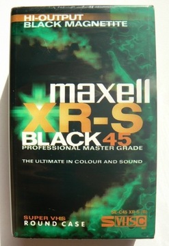 Kaseta do kamery Maxell XR-S Black 45 Nowa