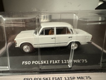 FSO Polski Fiat 125p Mr75 legendy FSO Deagostini