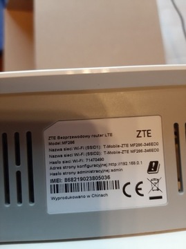 Router ZTE MF286 WiFi a/b/g/n/ac LTE 300Mbps 4xLAN