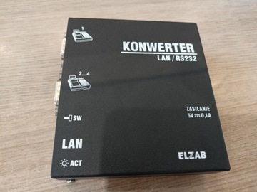 Konwerter LAN / RS232 Elzab 