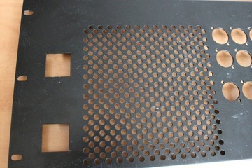 3x Panel rack typ 12 D XLR 5U 19" Neutrik