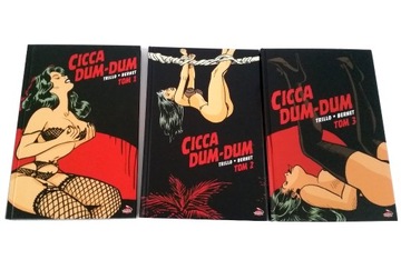 3x Cicca Dum-Dum tom 1 + 2 + 3 (NOWE)