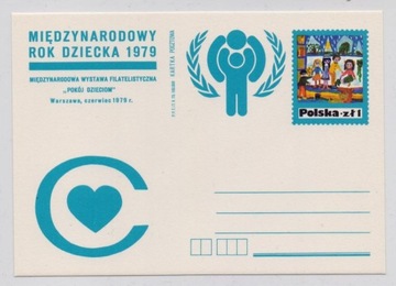 Karta pocztowa cp 715II - dodatkowy napis