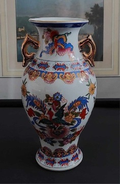 Wazon dekoracijny porcelanowy chiński. 