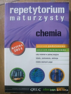 CHEMIA repetytorium maturzysty GREG ROZSZERZONY