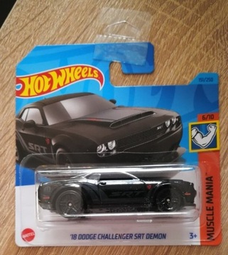 Hot wheels Dodge Challenger '18 SRT Demon 