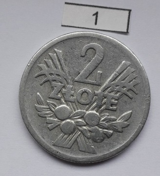 Moneta 2 złote - Jagody - 1958 rok