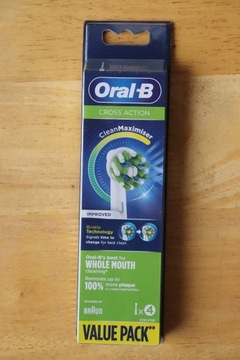 Końcówki Oral-B CrossAction EB50 4 sztuki