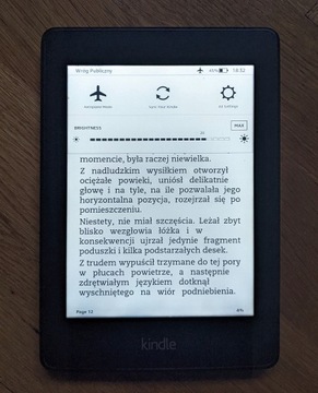 Kindle -Podświetlany czytnik ebook, bez reklam