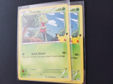 Karta Pokemon 25th McDonald's Treecko 3/25