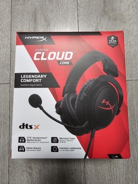 Słuchawki Hyperx Cloud Core DTS Nowe