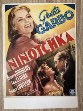 Ninotchka Gretą Garbo  plakat pocztówka