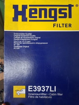 Filtr kabinowy HENGST FILTER E3937LI
